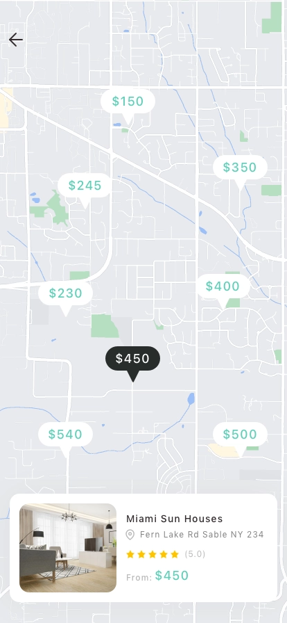 Accommodation Booking Mobile App UI Kit - Screenshot 5