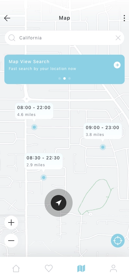 Fitness Center Finder Mobile App UI Kit - Screenshot 5