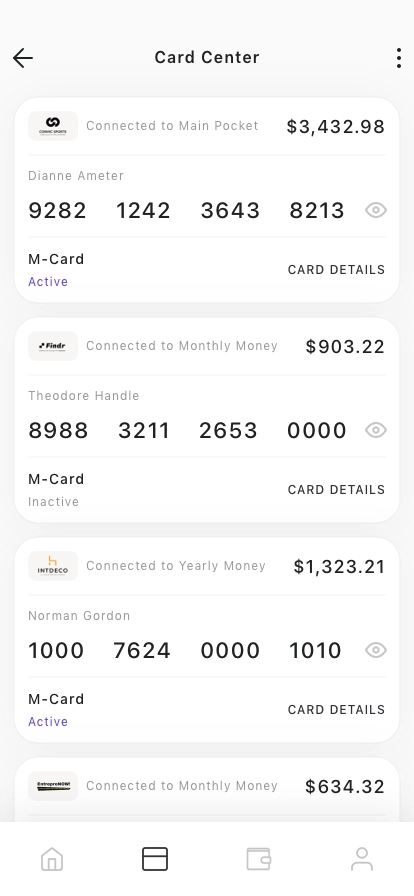 Digital Wallet Mobile App UI Kit - Screenshot 2