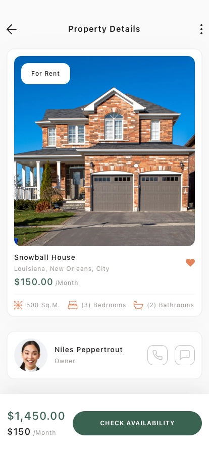Home Finder Mobile App UI Kit - Screenshot 5
