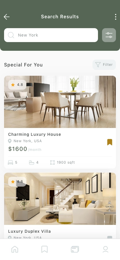 Real Estate Mobile App UI Kit - Screenshot 3