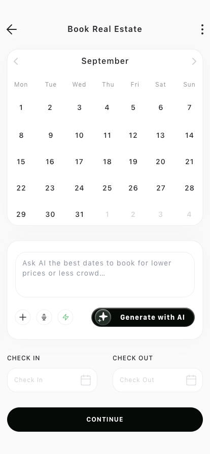 AI Real Estate Mobile App UI Kit - Screenshot 5