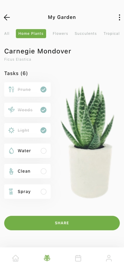 AI Plants Care Mobile App UI Kit - Screenshot 5