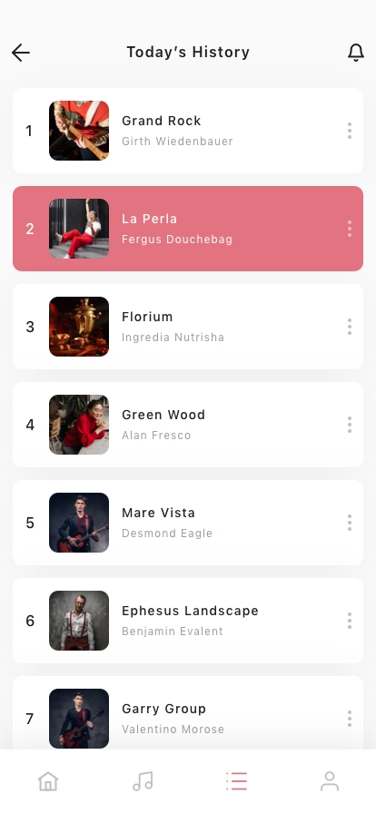 Music Streaming Mobile App UI Kit - Screenshot 3