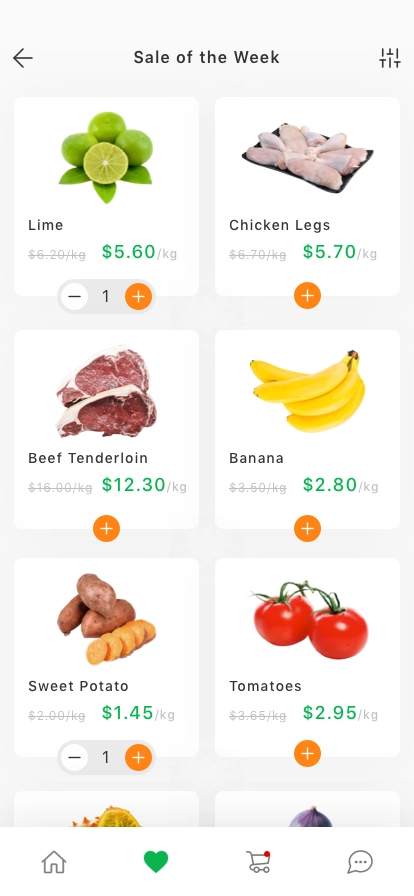 Grocery Ordering App UI Kit - Screenshot 2