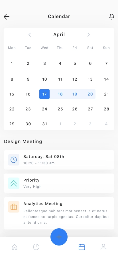 Project & Task Management App UI Kit - Screenshot 3