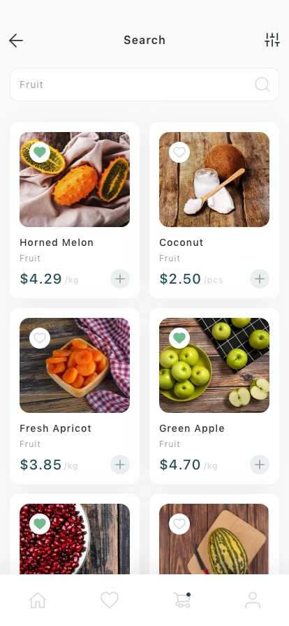 Grocery Mobile App UI Kit - Screenshot 3