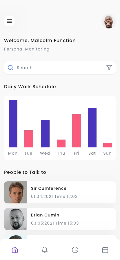 Multipurpose Dashboard App UI Kit - Screenshot 1
