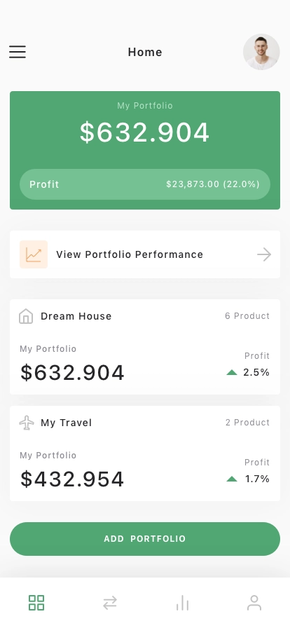 Personal Banking Mobile App UI Kit - Screenshot 5