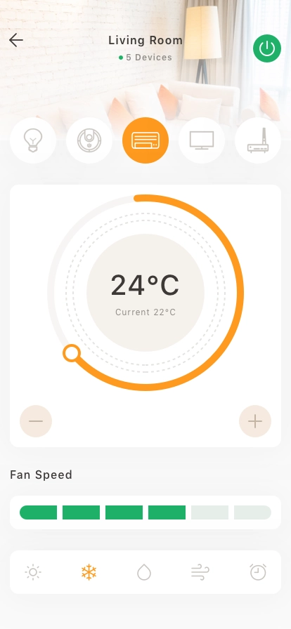Smart Home Mobile App UI Kit - Screenshot 2