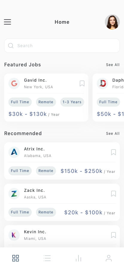 Freelancer & Job Hiring Mobile App UI Kit - Screenshot 3