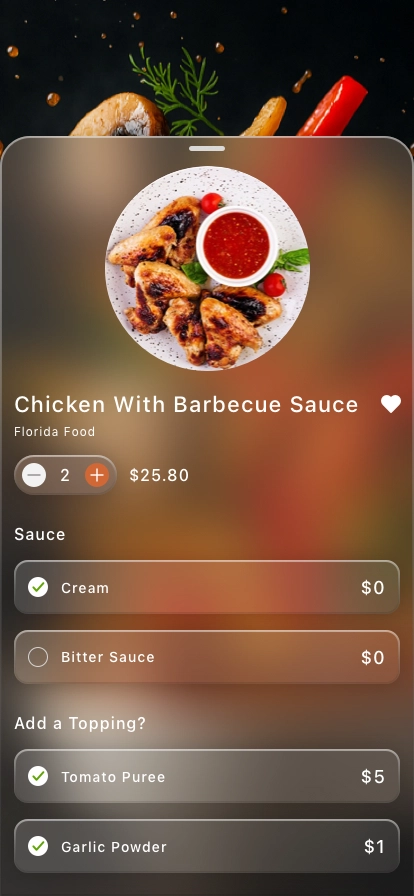 Food Ordering Mobile App UI Kit - Screenshot 2