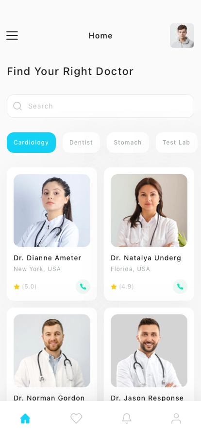 Medicare Mobile App UI Kit - Screenshot 1