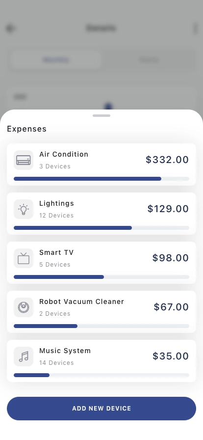 AI Smart Home Mobile App UI Kit - Screenshot 5