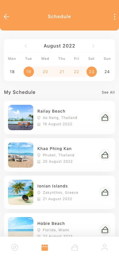 Travel Service Mobile App UI Kit - Screenshot 3