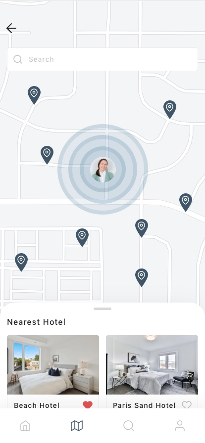 Hotel Reservation Mobile App UI Kit - Screenshot 4