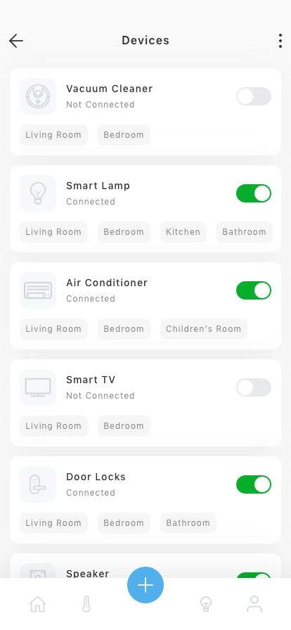 Smart Home Control Mobile App UI Kit - Screenshot 5