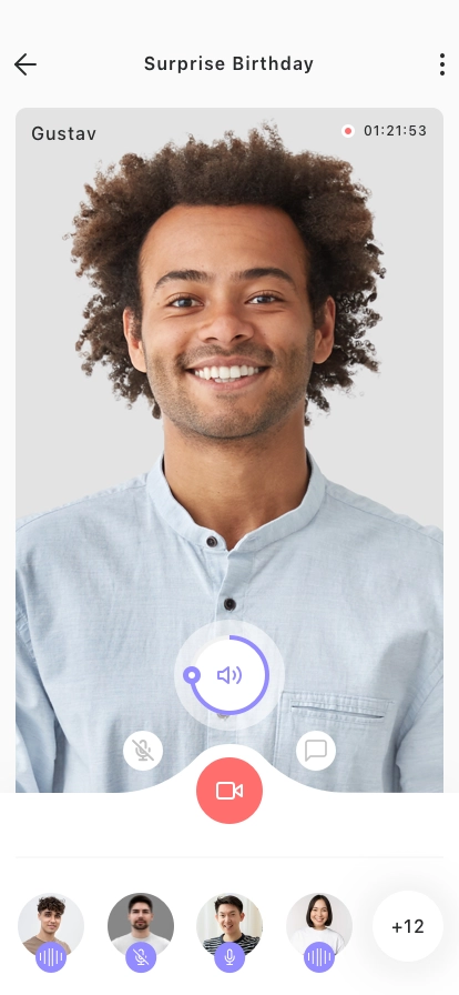 Meeting Mobile App UI Kit - Screenshot 4