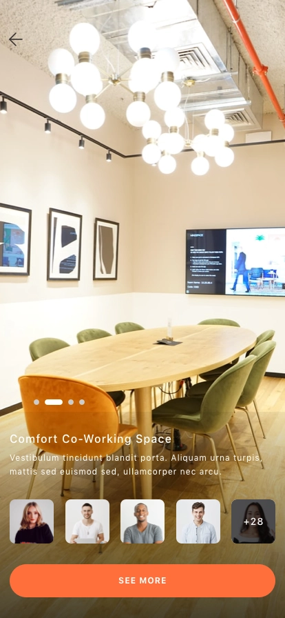 Co-Working App UI Kit - Screenshot 5