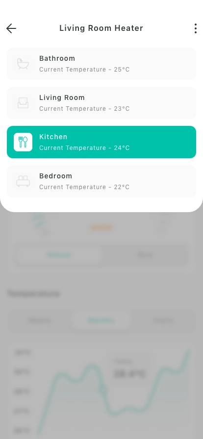 Smart Home Mobile App UI Kit - Screenshot 5