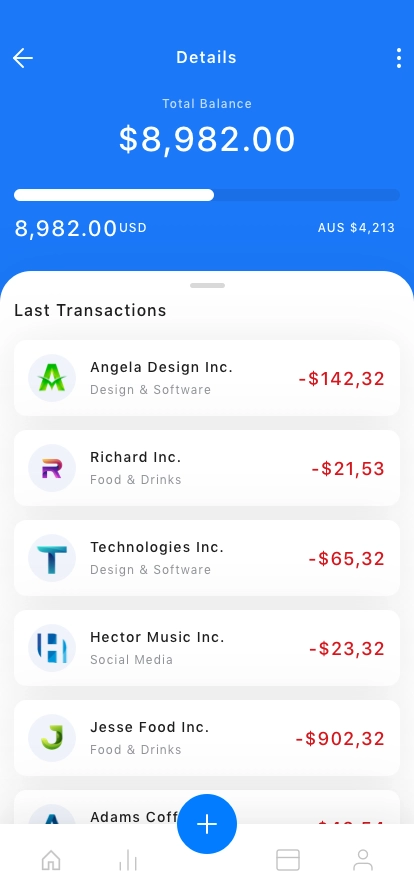 Personal Banking Mobile App UI Kit - Screenshot 3