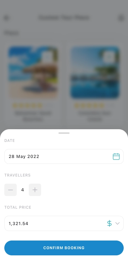 Travel Mobile App UI Kit - Screenshot 4