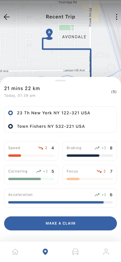 Auto Coverage Mobile App UI Kit - Screenshot 5