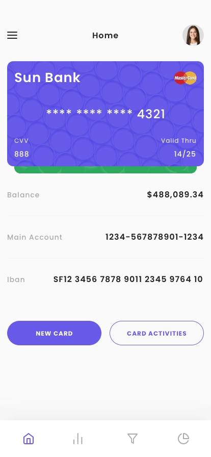 Credit Card & Banking App UI Kit - Screenshot 1