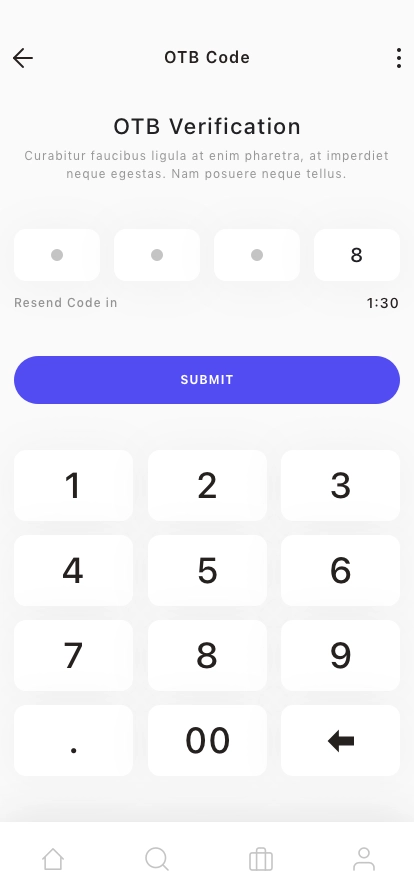 Job Finder Mobile App UI Kit - Screenshot 1