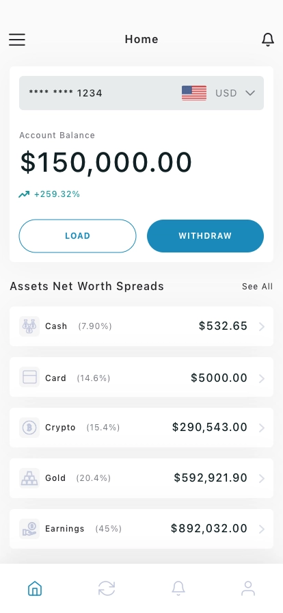 Wallet Mobile App UI Kit - Screenshot 4