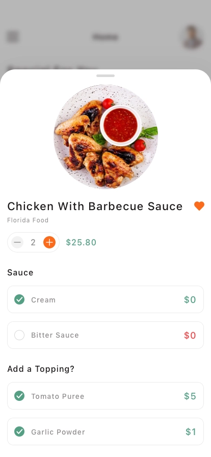 Food Delivery Mobile App UI Kit - Screenshot 2