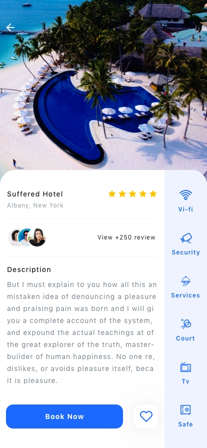 Hotel Booking & Reservation App UI Kit - Screenshot 19