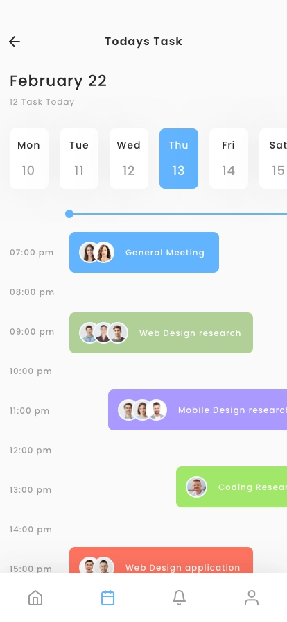 Task Management App UI Kit - Screenshot 3