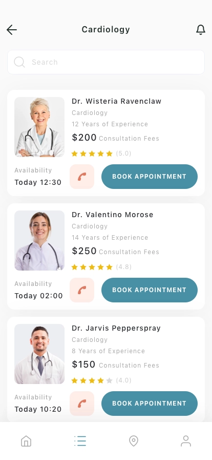 Healthcare Mobile App UI Kit - Screenshot 5