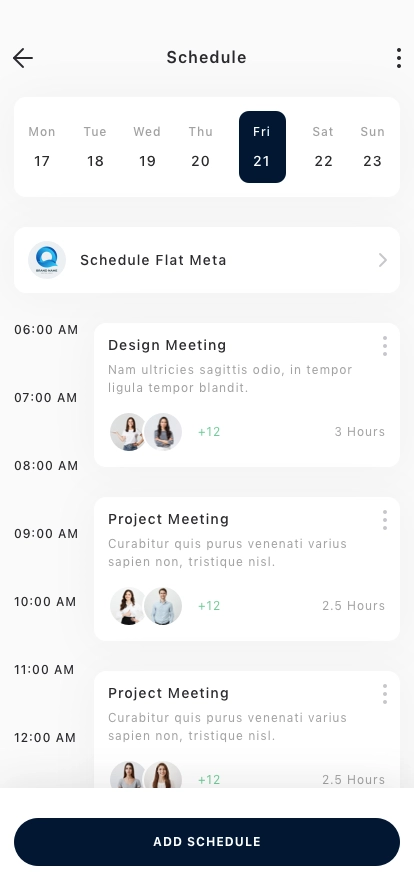 Manager Business Mobile App UI Kit - Screenshot 2