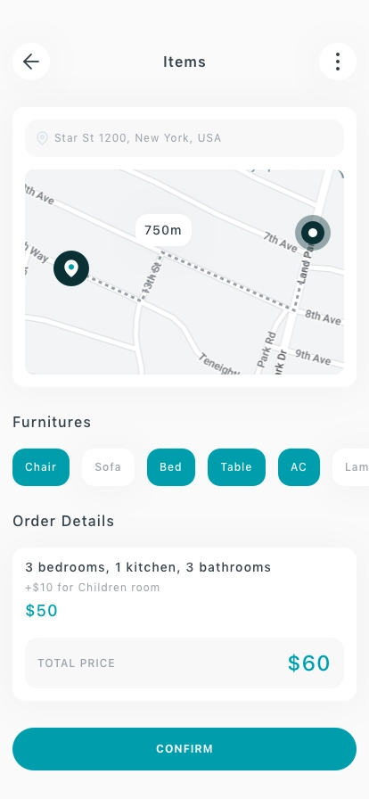 Home Cleaning Mobile App UI Kit - Screenshot 5