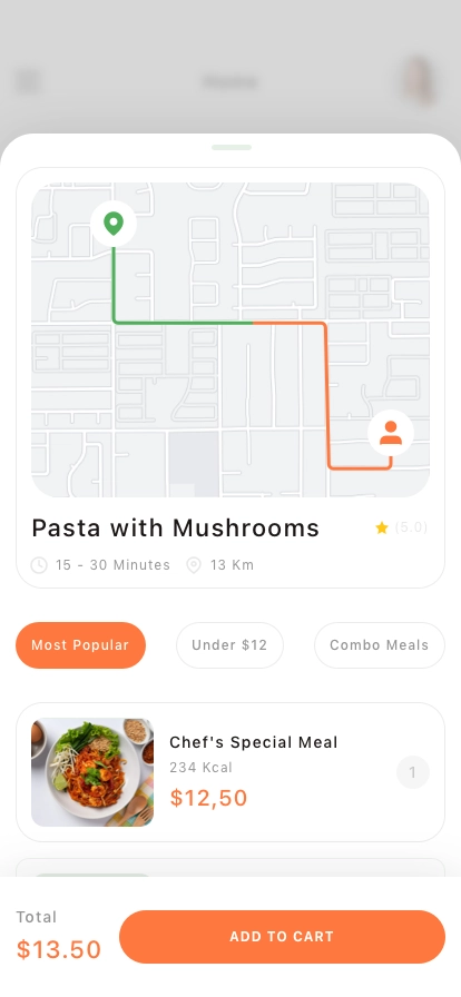 Delivery Service Mobile App UI Kit - Screenshot 2
