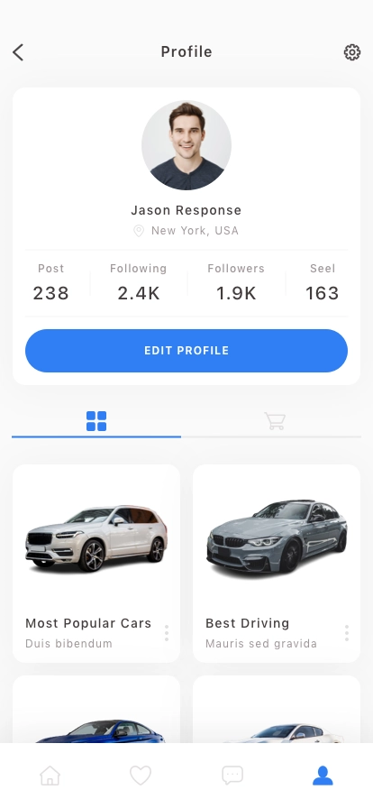 Car Marketplace Mobile App UI Kit - Screenshot 3