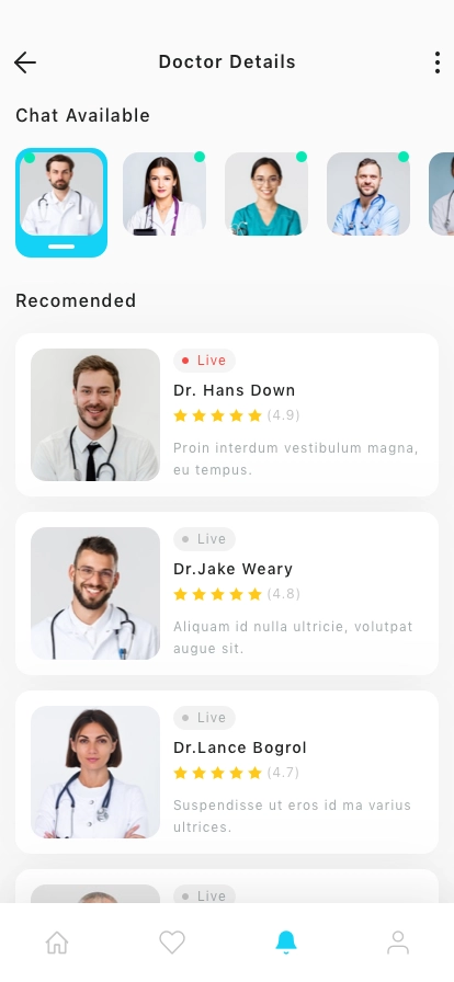 Medicare Mobile App UI Kit - Screenshot 3