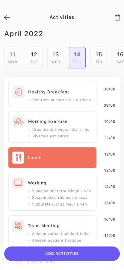 Task Management App UI Kit - Screenshot 4