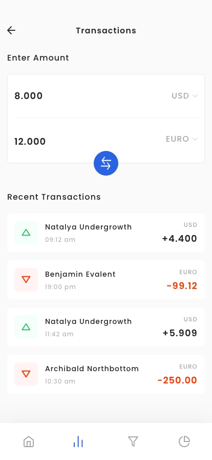 Finance & Banking Mobile App UI Kit - Screenshot 4