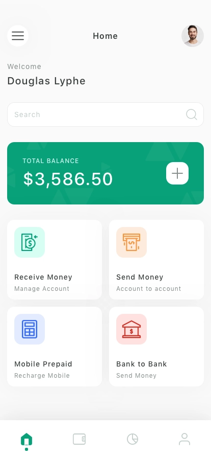 Money Transfer Mobile App UI Kit - Screenshot 1