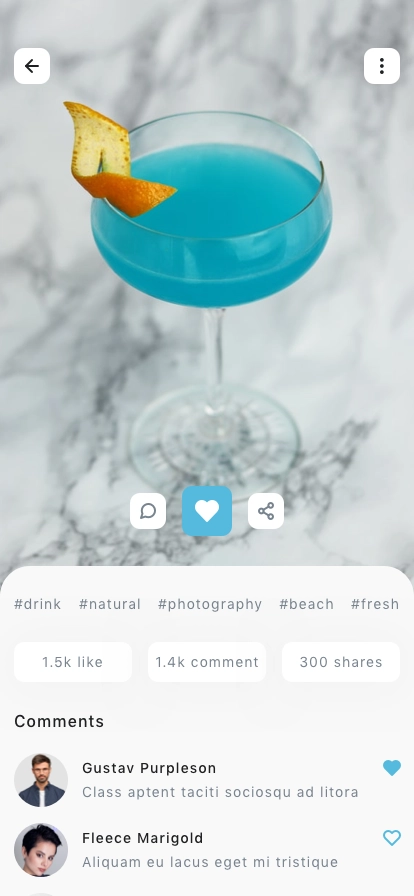 Social Media Mobile App UI Kit - Screenshot 4