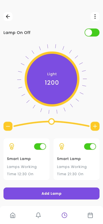 Smart Home AC App UI Kit - Screenshot 5