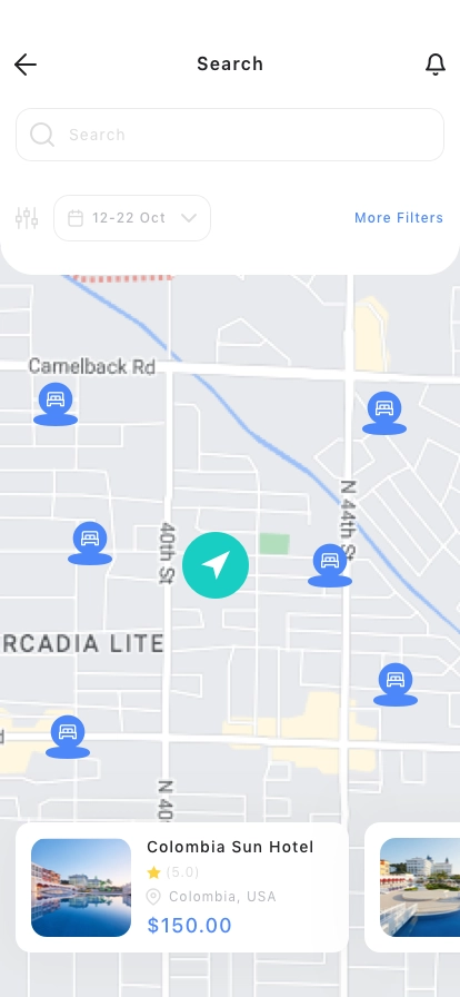 Trip & Travel Mobile App UI Kit - Screenshot 2