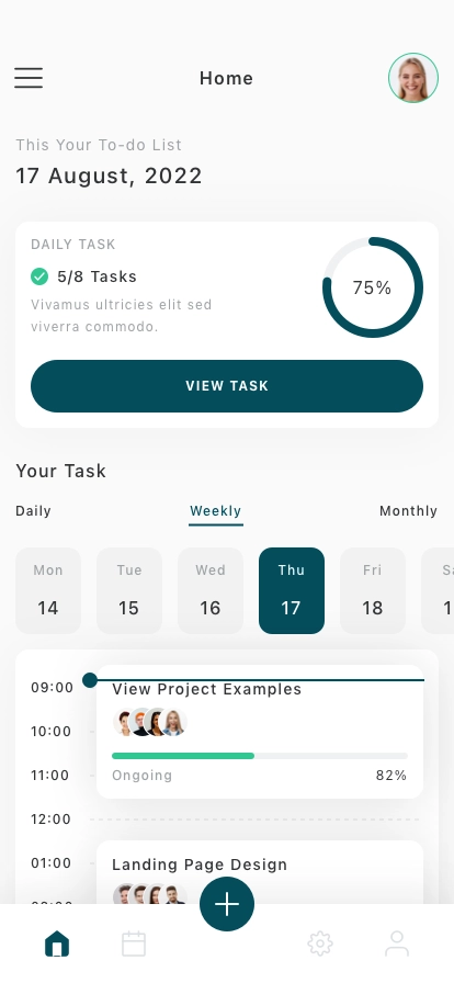 To-Do List Mobile App UI Kit for Figma, Sketch & XD | UIworkshop