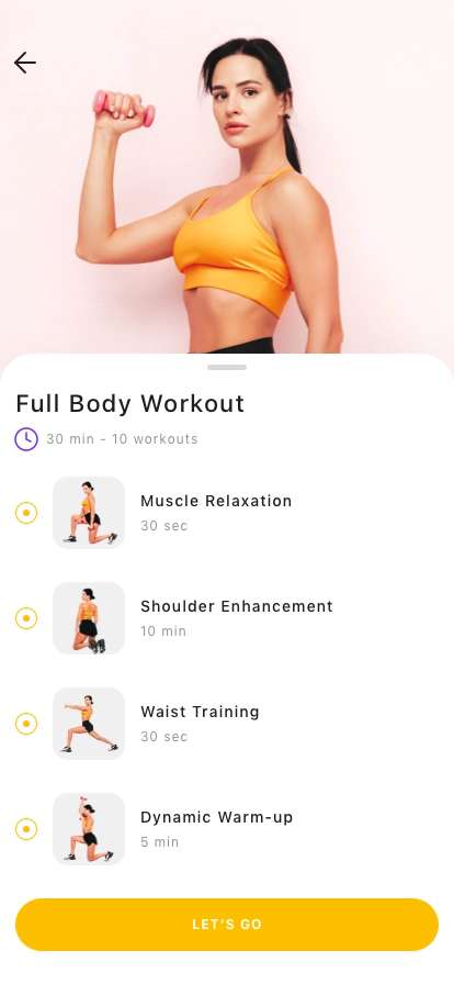 Fitness & Sport Center Mobile App UI Kit - Screenshot 5