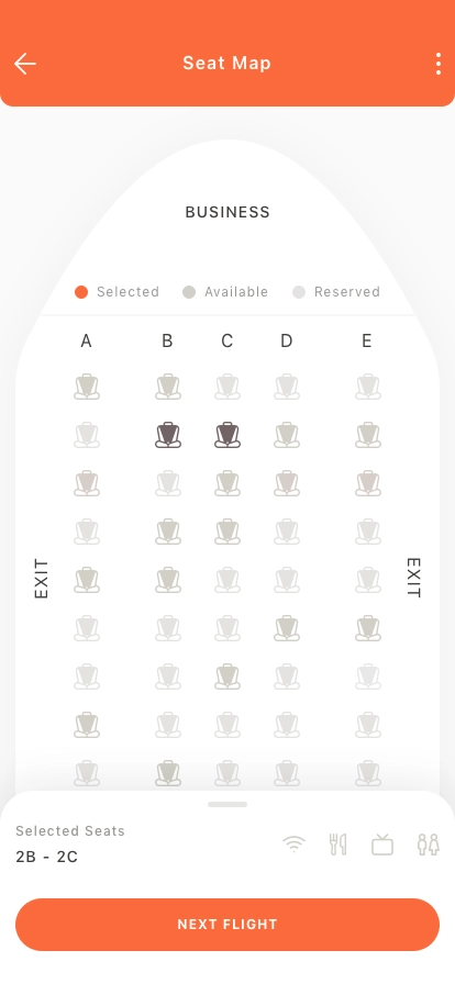 Flight Booking Mobile App UI Kit - Screenshot 5