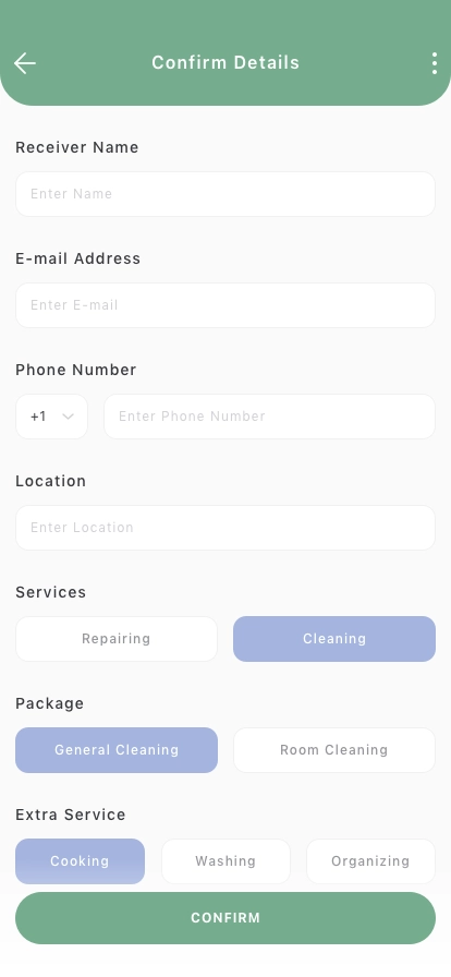Services Marketplace Mobile App UI Kit - Screenshot 4
