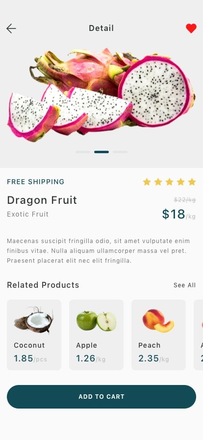 Grocery Delivery Mobile App UI Kit - Screenshot 2